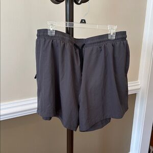 Men's Gray Athletic Shorts